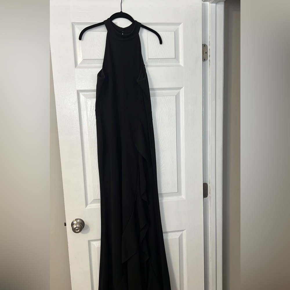 Black formal dress size L